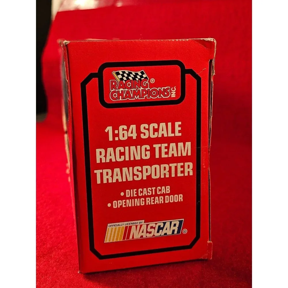 PHIL‎ PARSONS NASCAR TRANSPORTER BUNDLE w/MATCHING STOCKCAR & PLAYER CARD - NIB